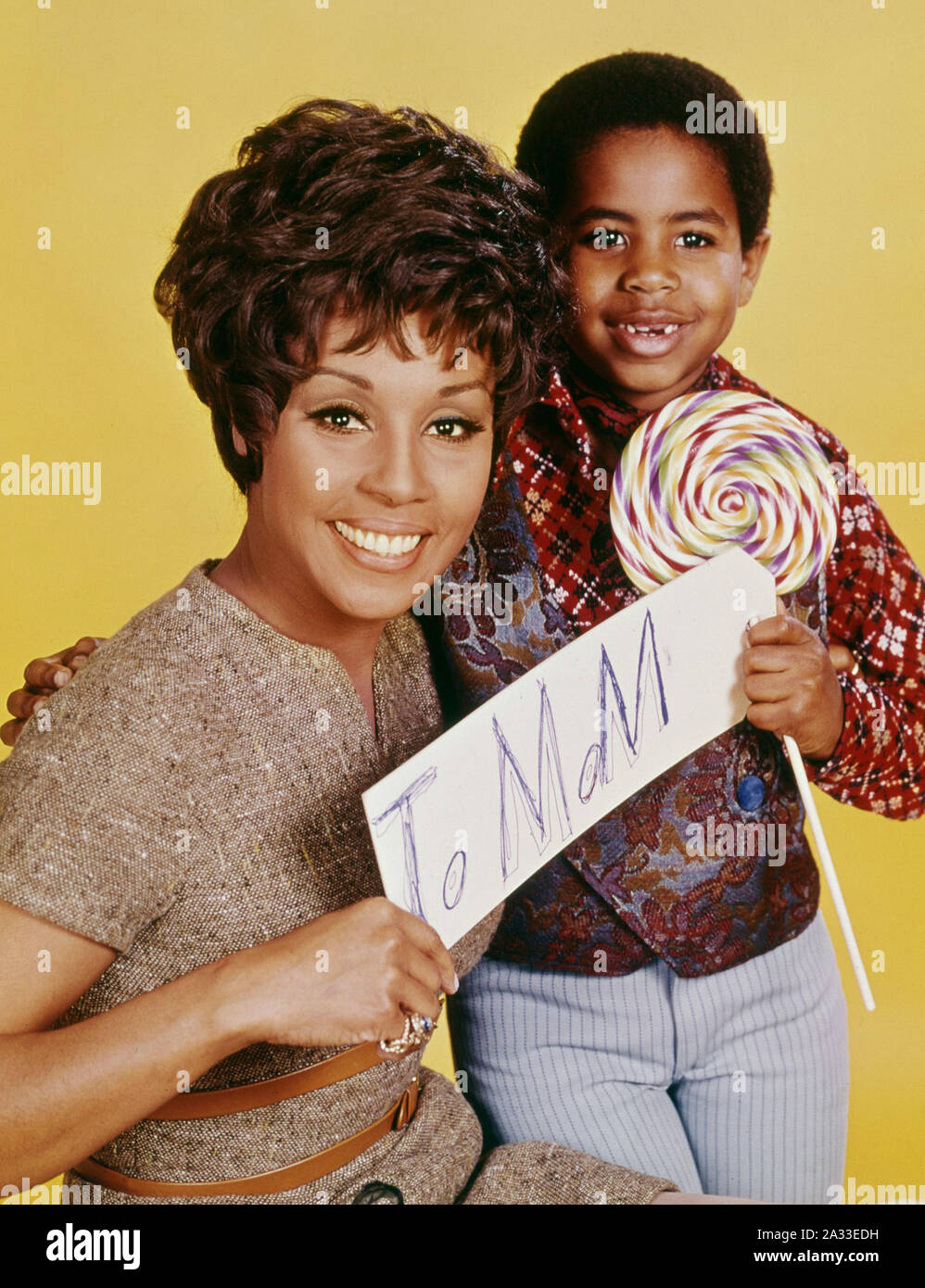 Diahann Carroll, Marc Copage, 'Julia' ca. 1968 20. Fernsehen Datei Referenz #33848-776 THA Credit: PictureLux/Hollywood Archiv/Alamy leben Nachrichten Stockfoto