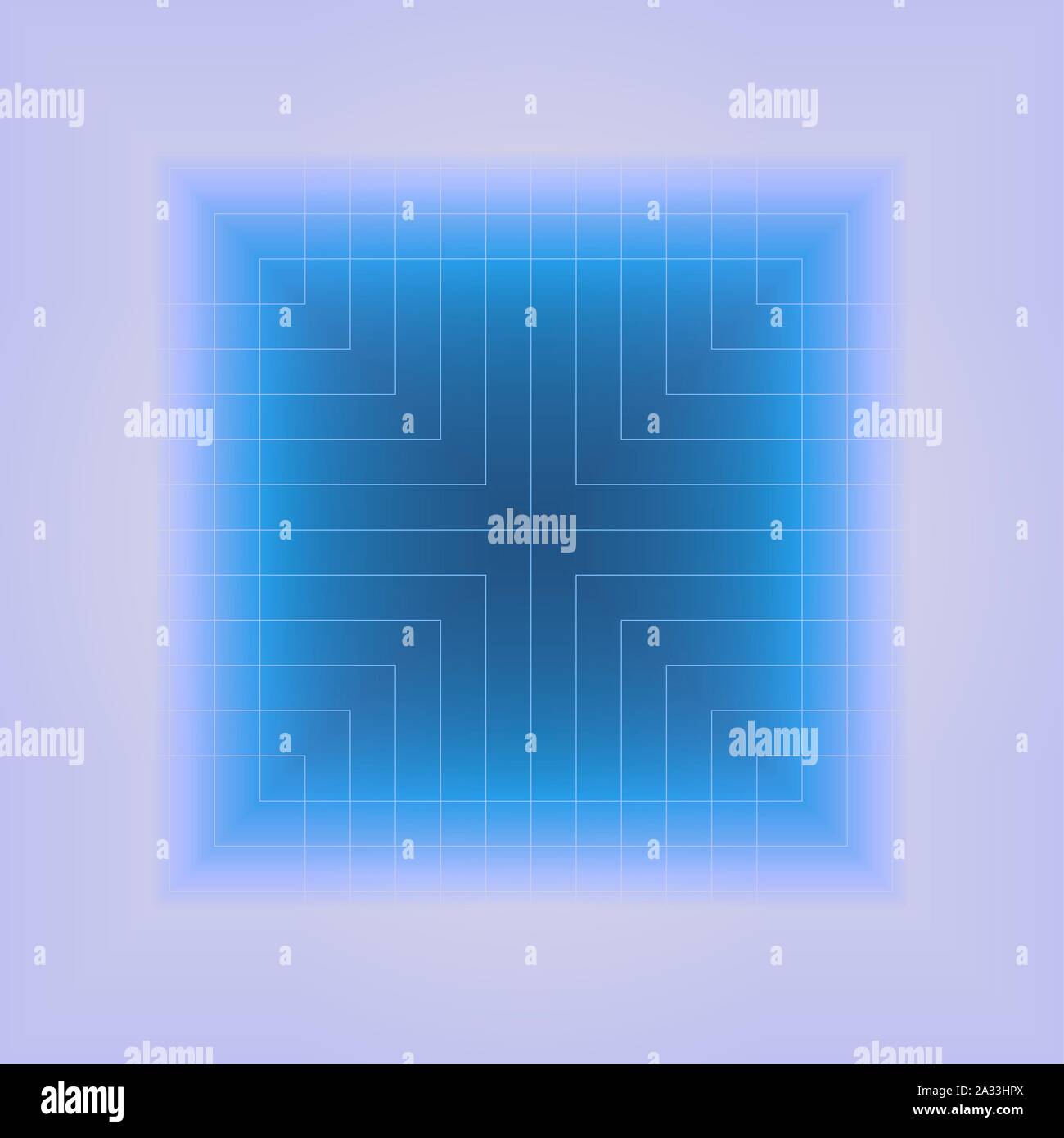 Abstrakte Square, Abbildung Stockfoto