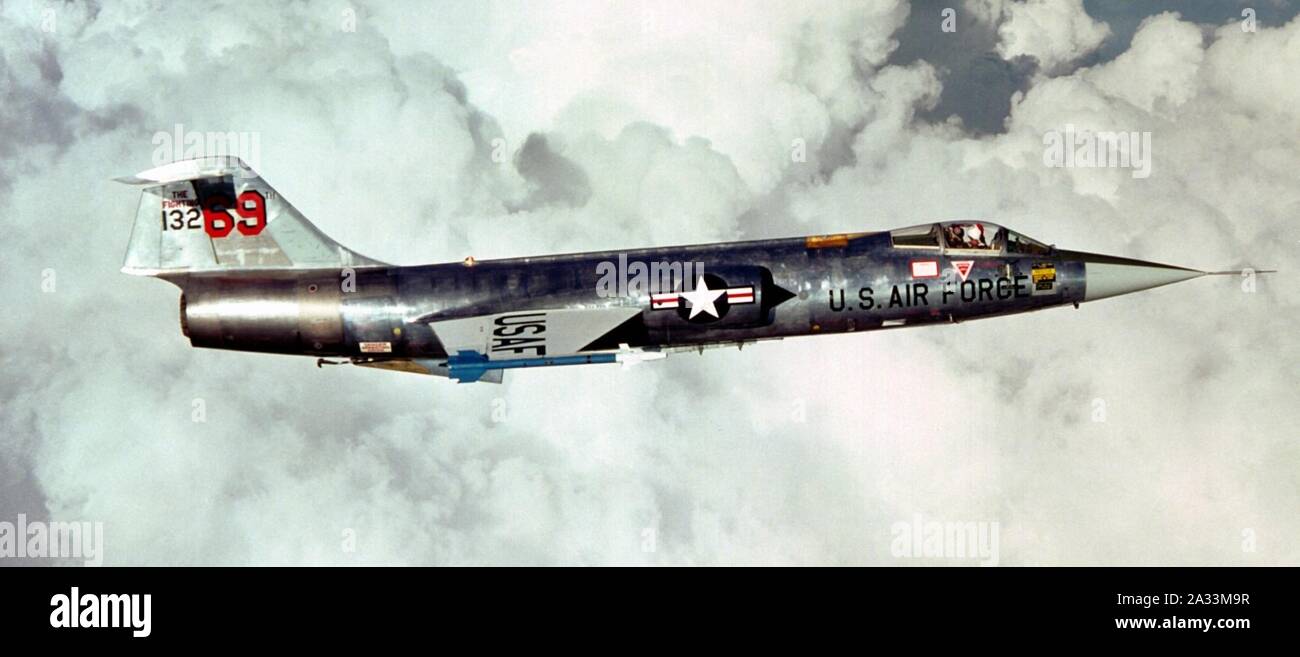 F-104G DF-ST -82-06481. Stockfoto