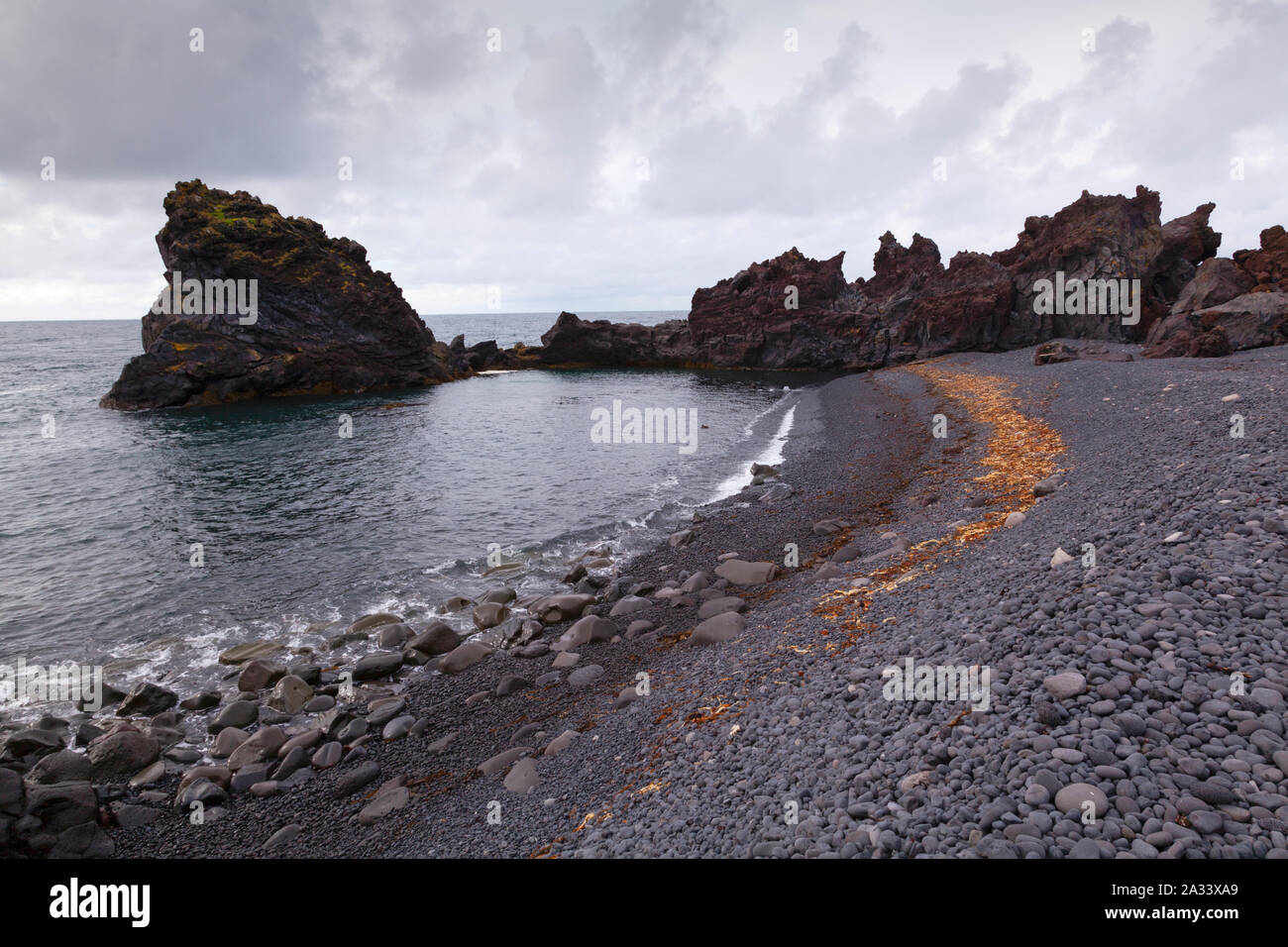 Island - djúpalónssandur, Snaefellsnes Stockfoto