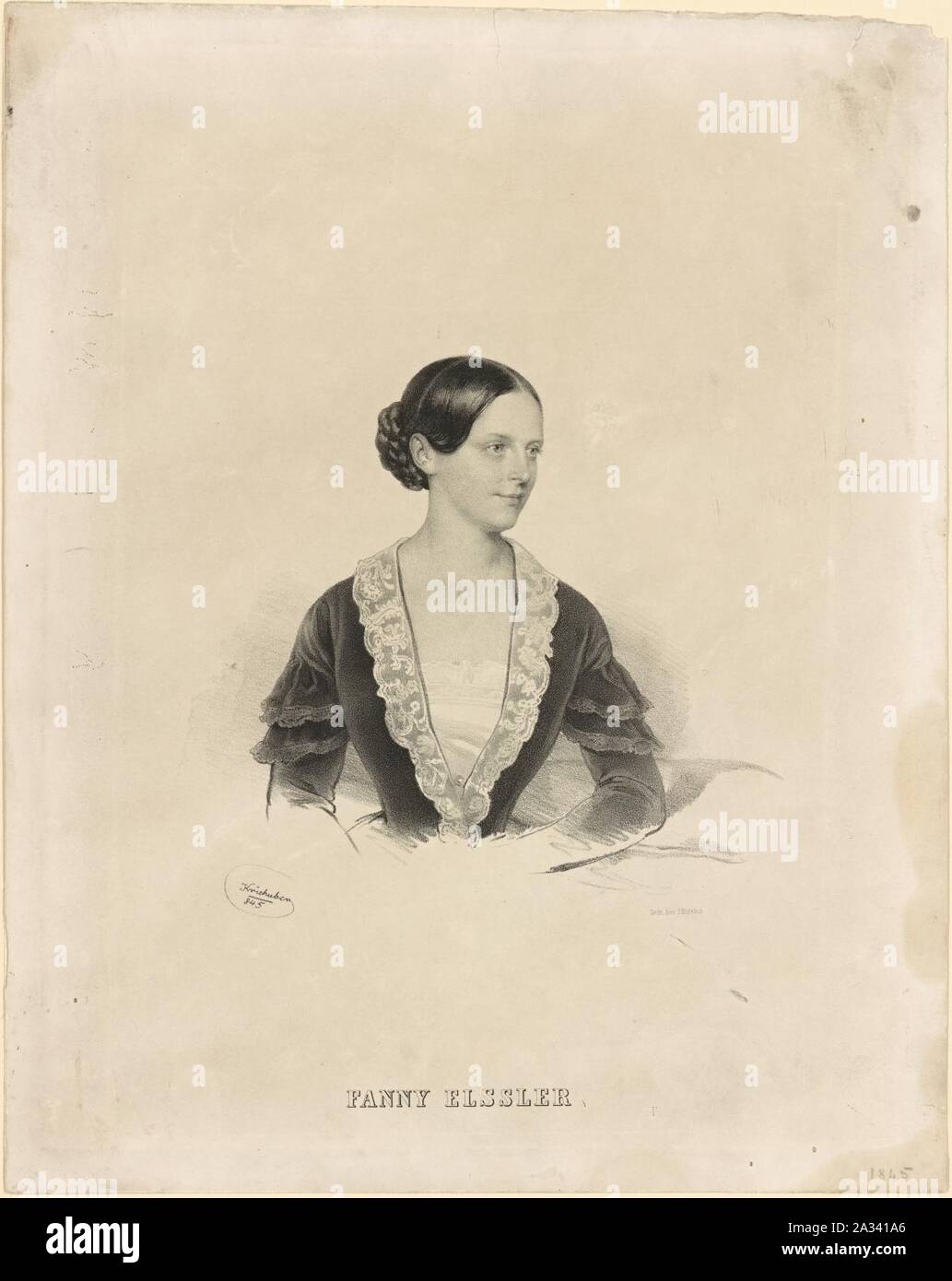 Fanny Elssler Stockfoto