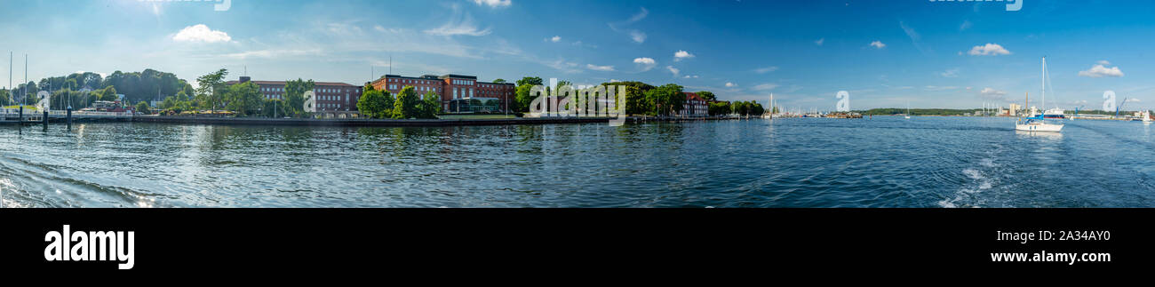 Blick auf Berlin und Schloss Sanssouci und andere deutsche Städte Stockfoto