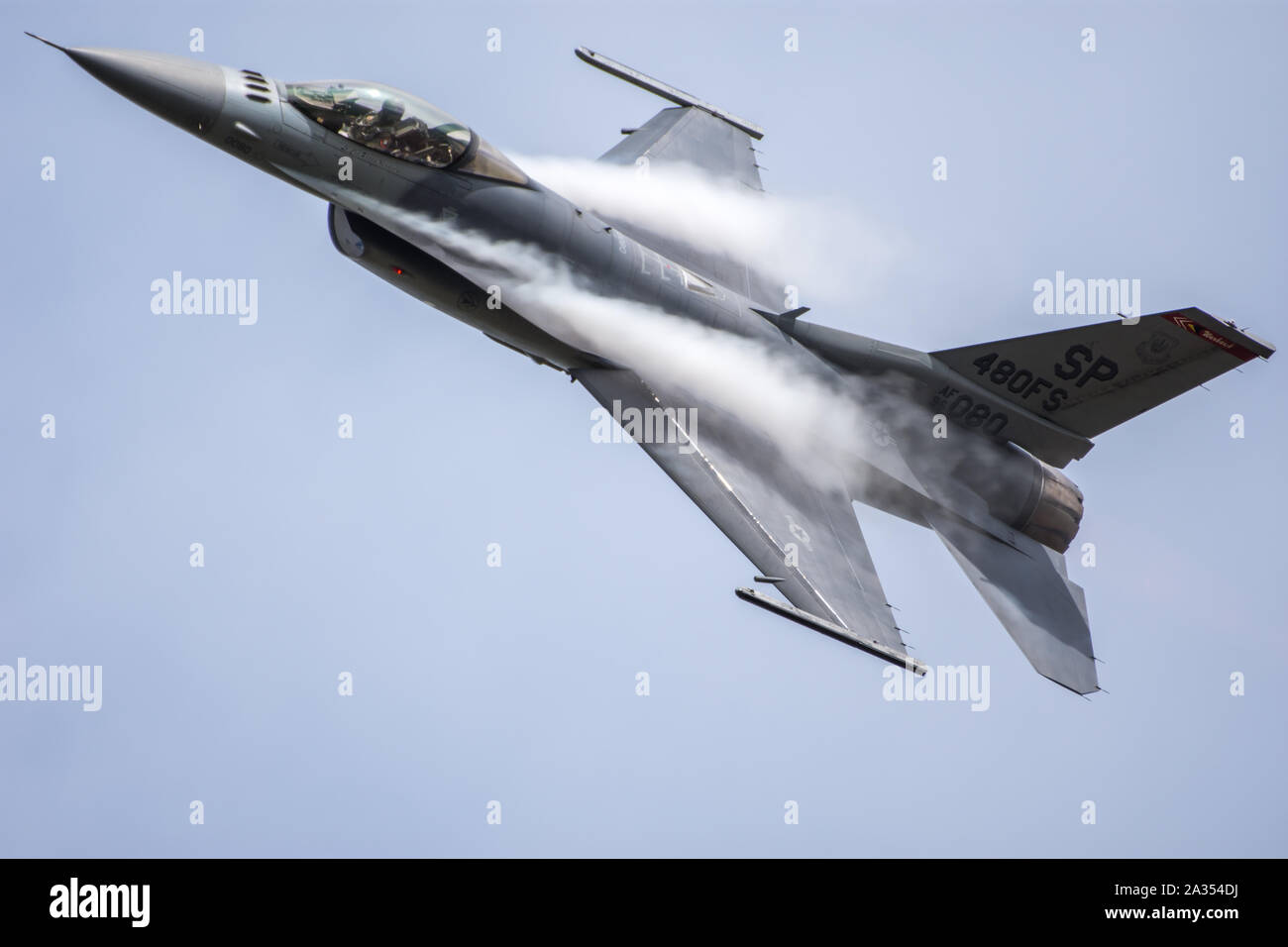 USAF F16 Viper Demo Team RIAT 2019 Stockfoto