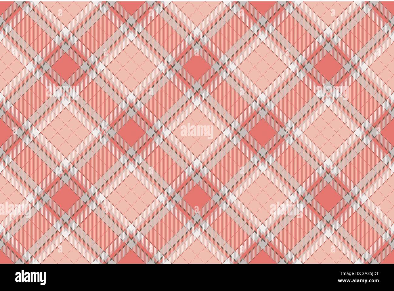 Tartan Schottland nahtlose karierte Muster Vektor. Retro Hintergrund Stoff. Vintage Farben prüfen Square geometrische Textur für Textildruck, Geschenkpapier Stock Vektor