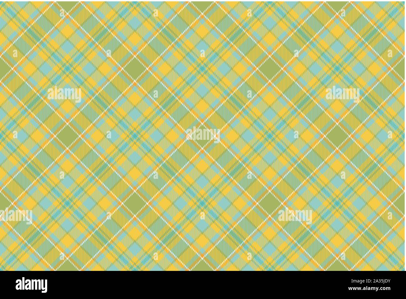 Tartan Schottland nahtlose karierte Muster Vektor. Retro Hintergrund Stoff. Vintage Farben prüfen Square geometrische Textur für Textildruck, Geschenkpapier Stock Vektor