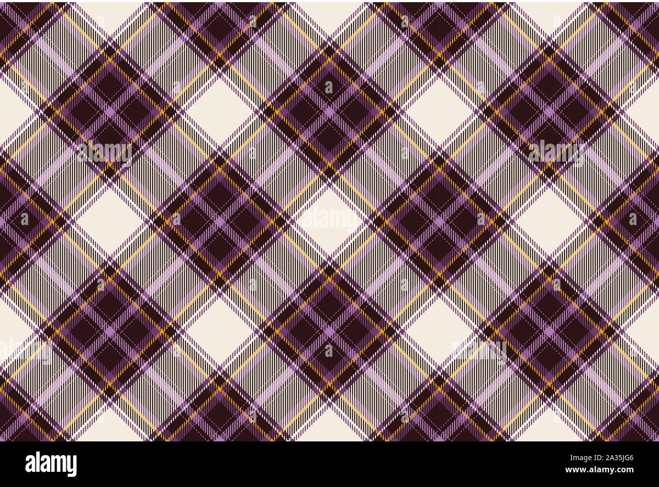 Tartan Schottland nahtlose karierte Muster Vektor. Retro Hintergrund Stoff. Vintage Farben prüfen Square geometrische Textur für Textildruck, Geschenkpapier Stock Vektor
