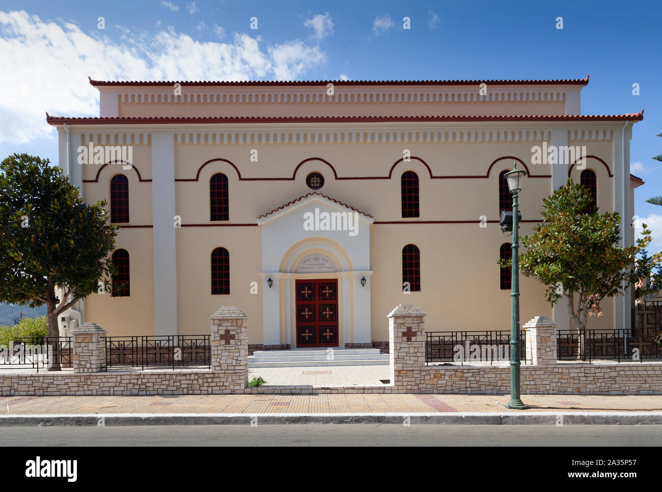 Eine Griechisch-orthodoxe Kirche Stockfoto