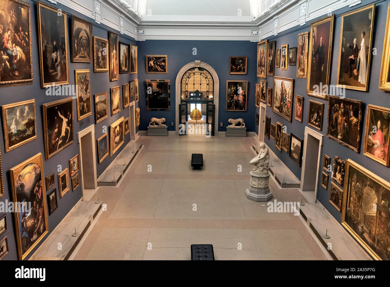 Das Wadsworth Atheneum ist ein Kunstmuseum in Hartford, Connecticut Stockfoto