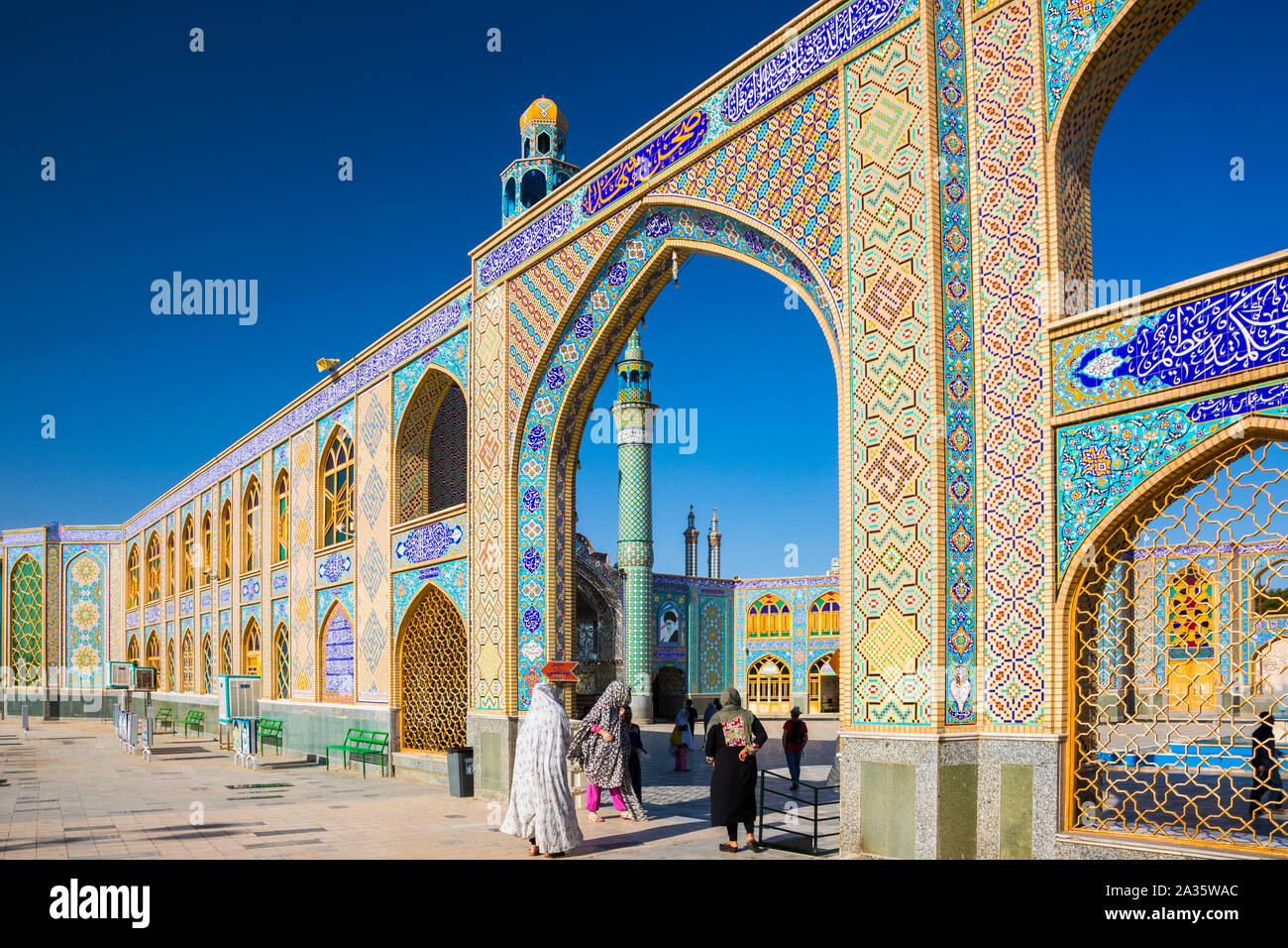 Islamischen Tempel. Stockfoto