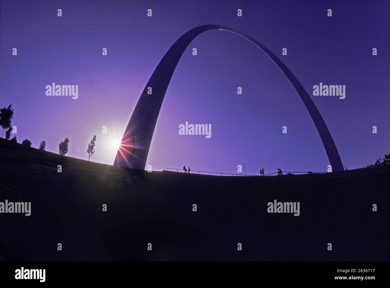 St. Louis Arch. Stockfoto