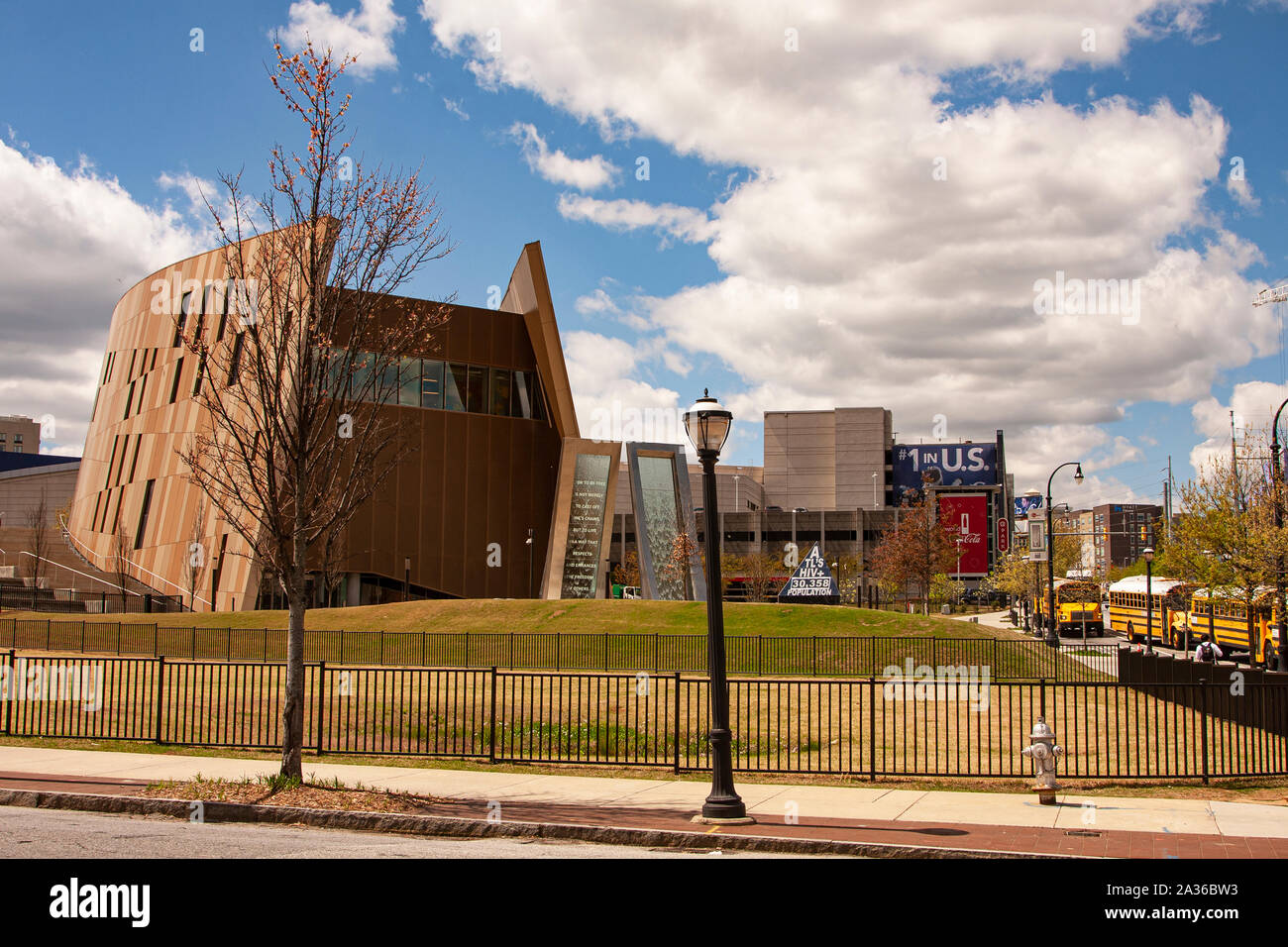 Zentrum für Bürger- und Menschenrechte, Atlanta, Georgia, USA Stockfoto