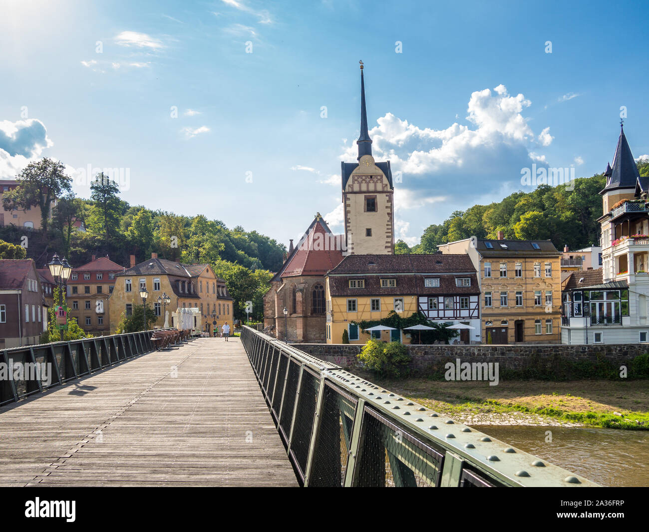 Untermhaus in Gera Thüringen Stockfoto