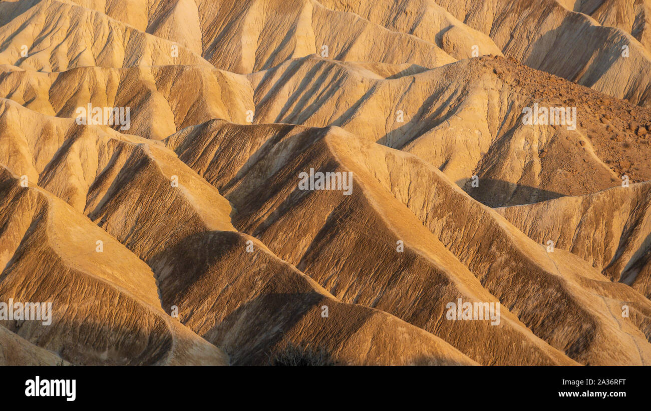 Wüste Negev/Israel - Sep 22, 2019: Wüste Landschaft als von Sde Boker in der Negev Hochland gesehen. Stockfoto