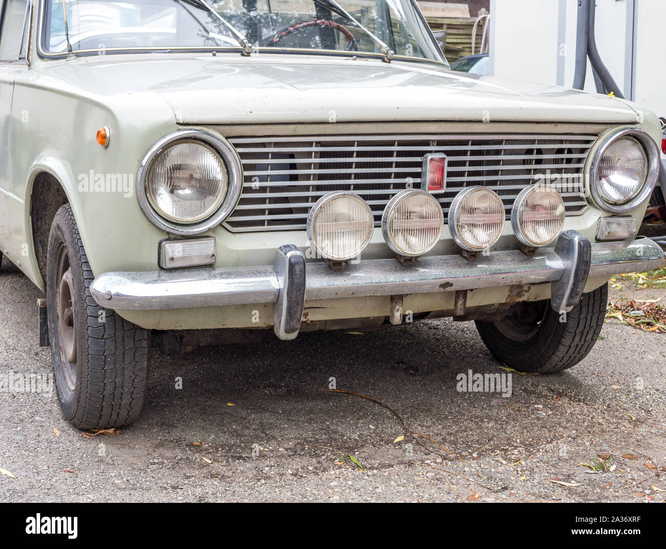 Sowjetische Oldtimer Stockfoto