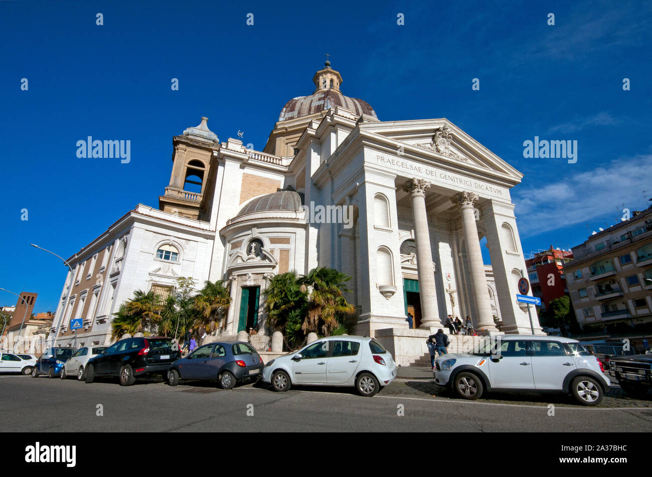 Gran Madre di Dio Kirche, Rom, Latium, Italien Stockfoto