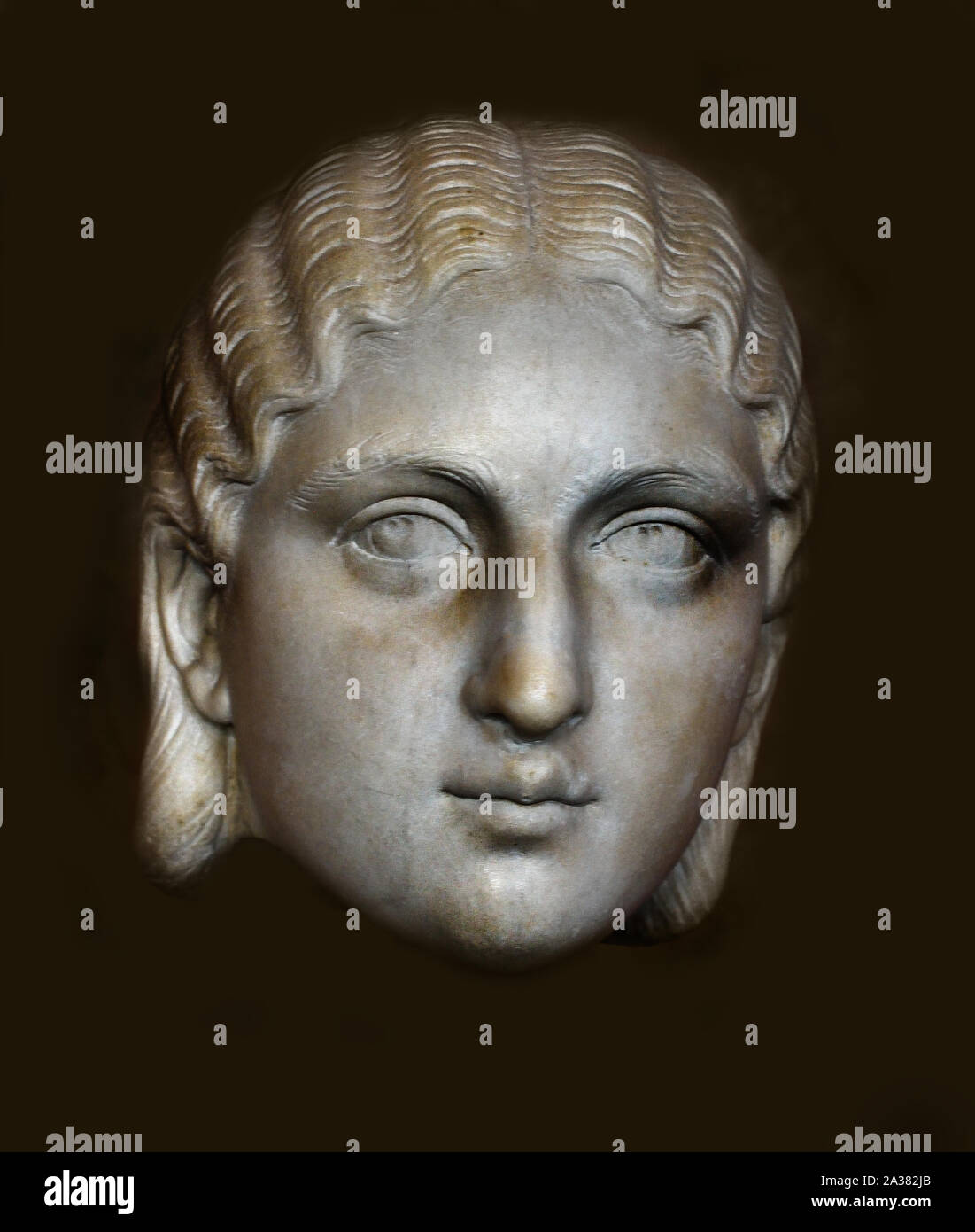 Die Kaiserin Orbiana, Frau des Alexander Severus von 225 bis 229 AD Marmor. Römisch, Rom, Italien, Stockfoto
