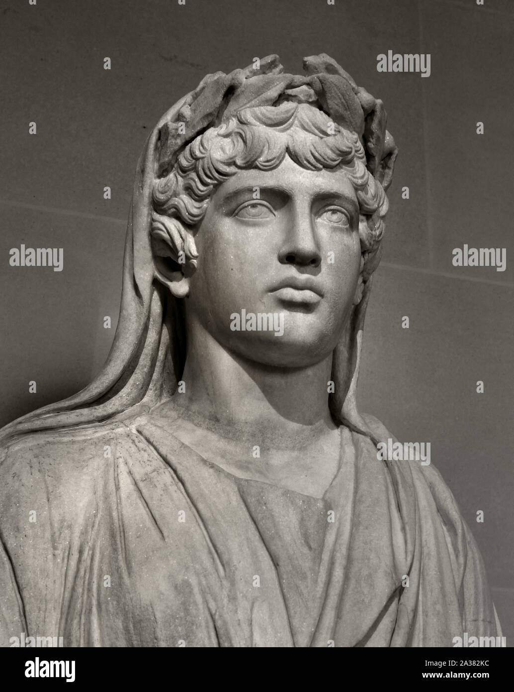 Antinous als Priester der Kaiserlichen Kult 111 - 130 AD Bithynian Jugend und der Liebling des römischen Kaisers Hadrian Roman Rom Italien Stockfoto