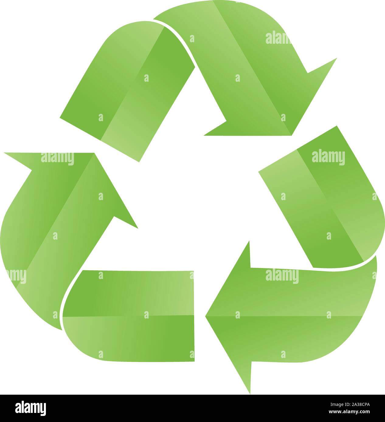 Recycling Pfeile, Recycling Zeichen, logo Stock-Vektorgrafik - Alamy