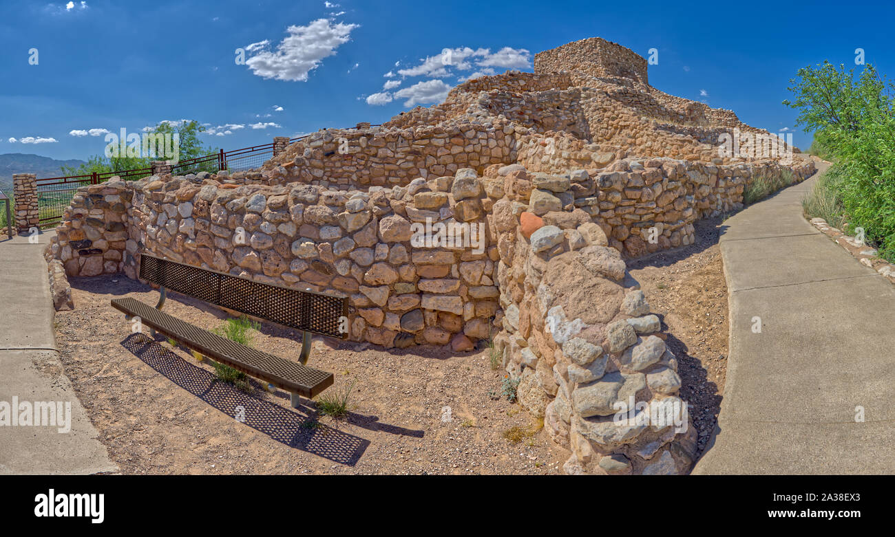 Tuzigoot National Monument, Clarkdale, California, United States Stockfoto