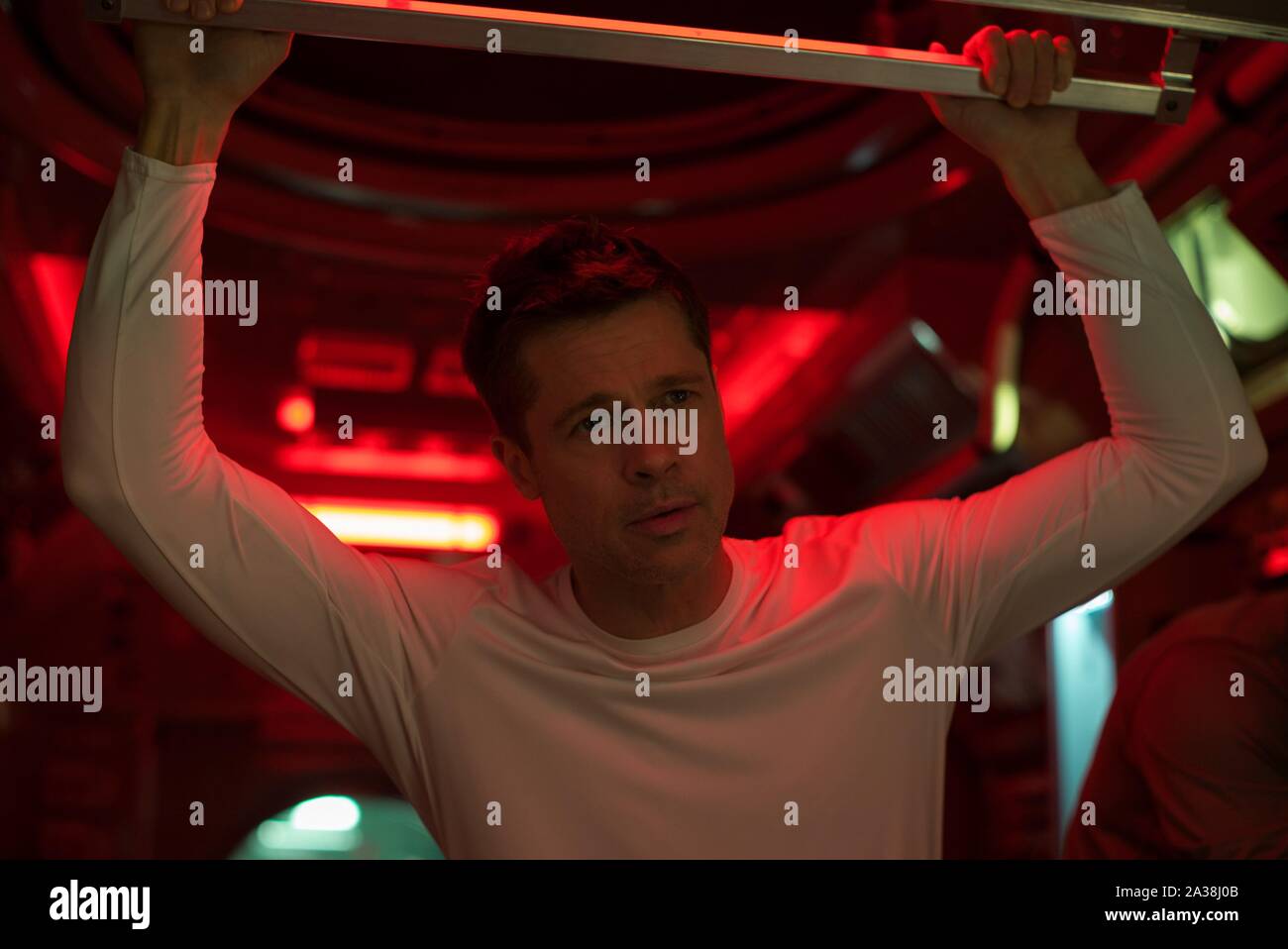 BRAD PITT in AD ASTRA (2019), von James Gray geleitet. Quelle: NEW REGENCY PICTURES/Album Stockfoto