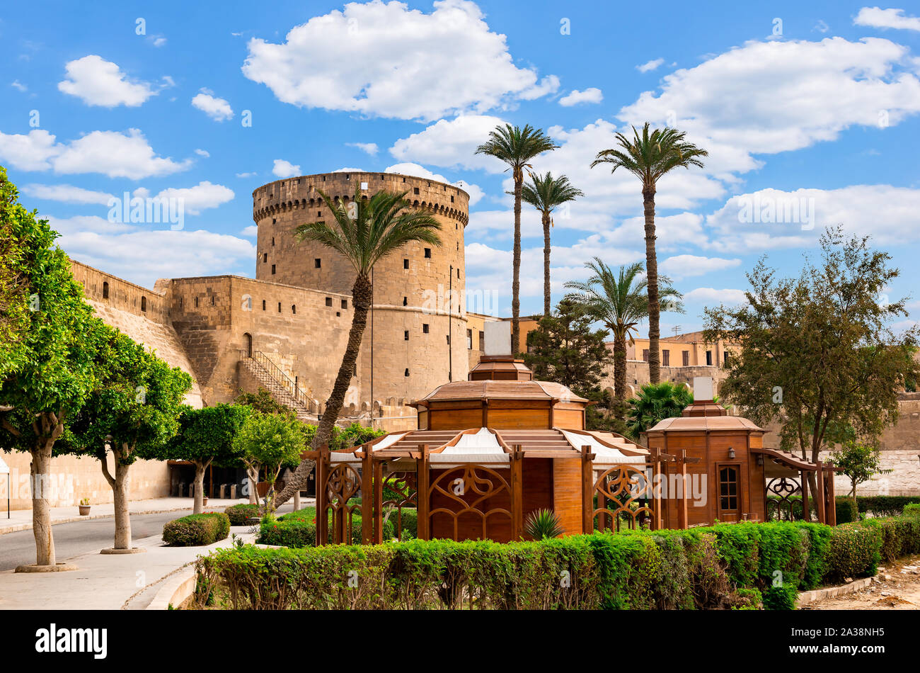 Alte Zitadelle in Kairo Stockfoto