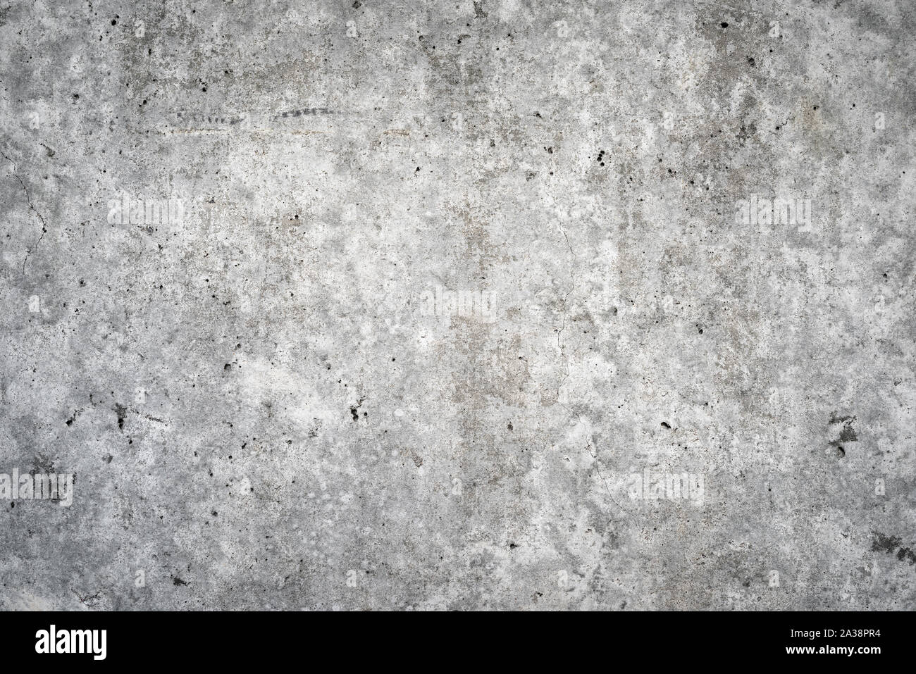 Textur von alten, grungy, grauen und weißen Beton oder Zement Wand für Hintergrund Stockfoto