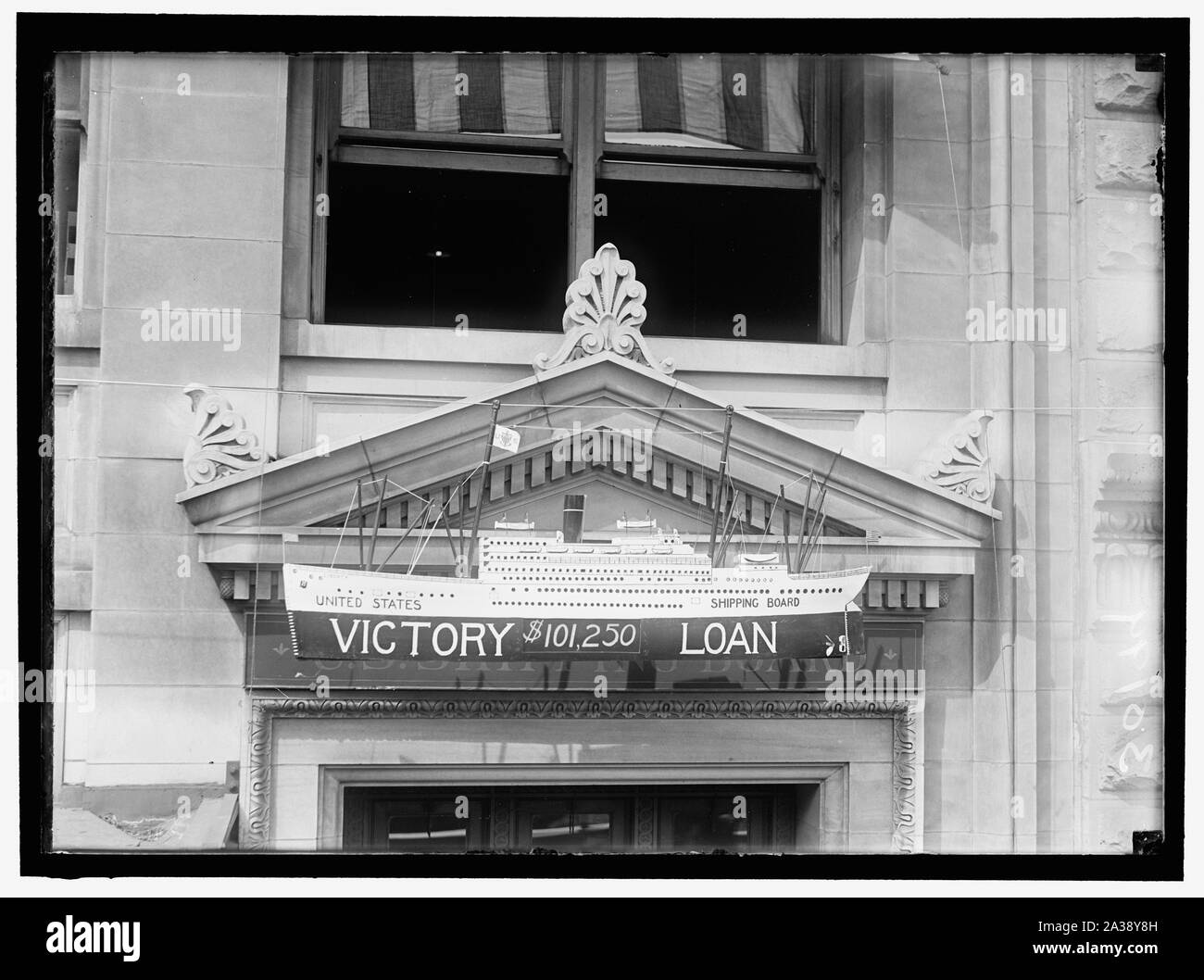 Liefer- BOARD, US-Gebäude Stockfoto