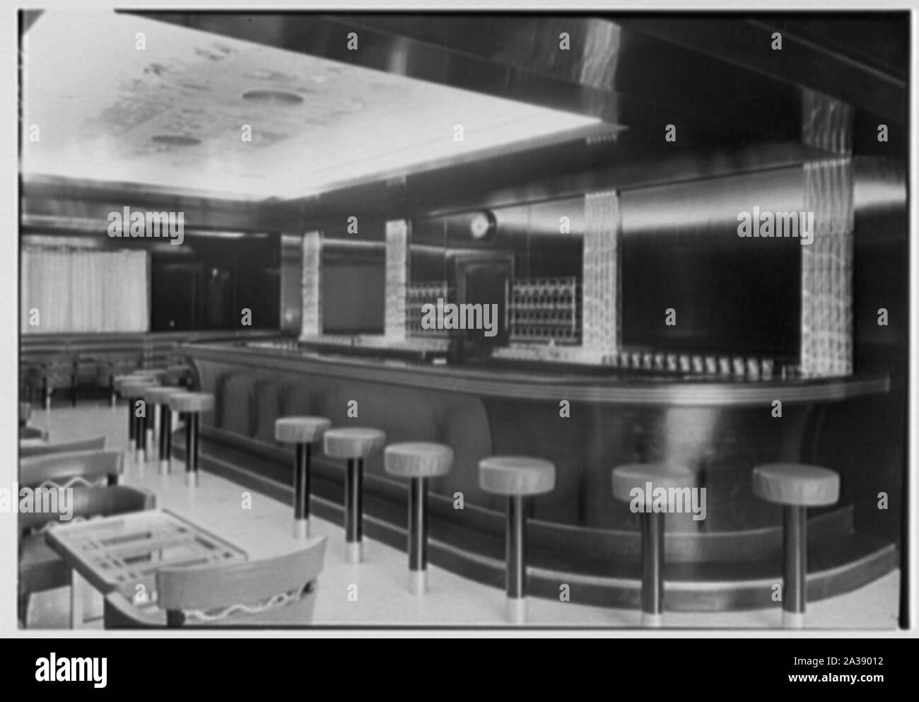 S.S. America, United States Lines. Stockfoto