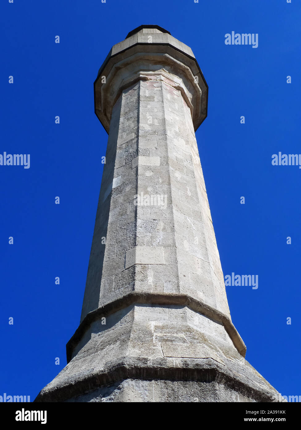 Osmanisches Minarett, Érd, Kreis Pest, Ungarn, Europa Stockfoto