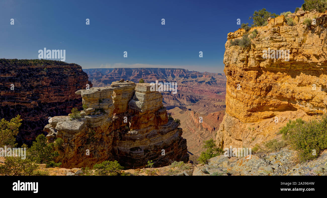 Säulen der Papago, South Rim, Grand Canyon, Arizona, United States Stockfoto