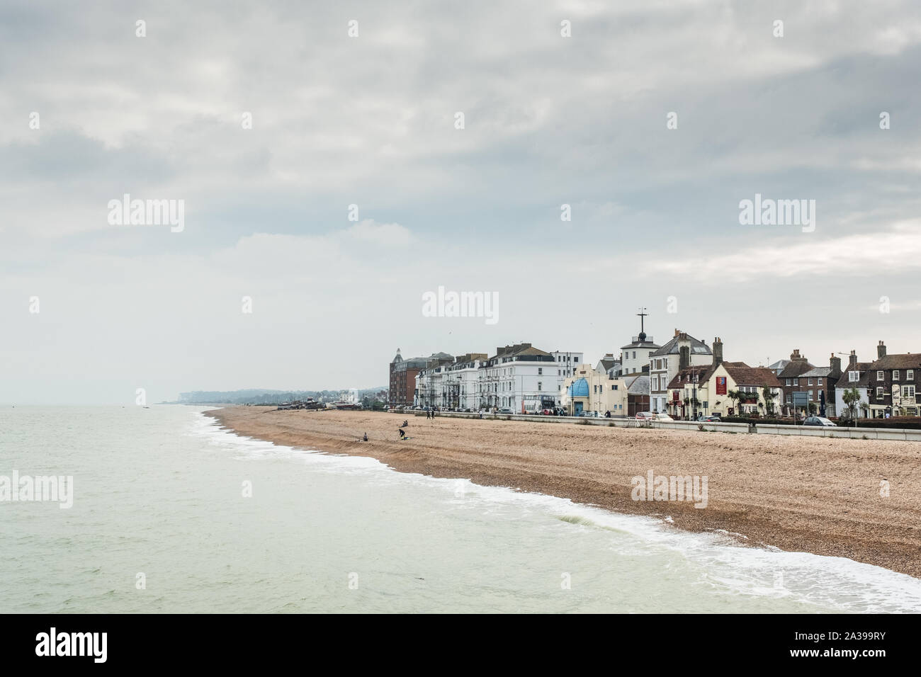 Viel Meer, Kent, Großbritannien Stockfoto