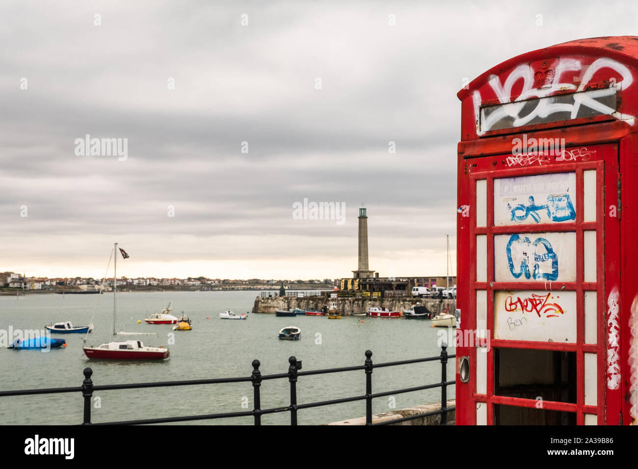 Der Hafen, Maragte, Kent, Großbritannien Stockfoto