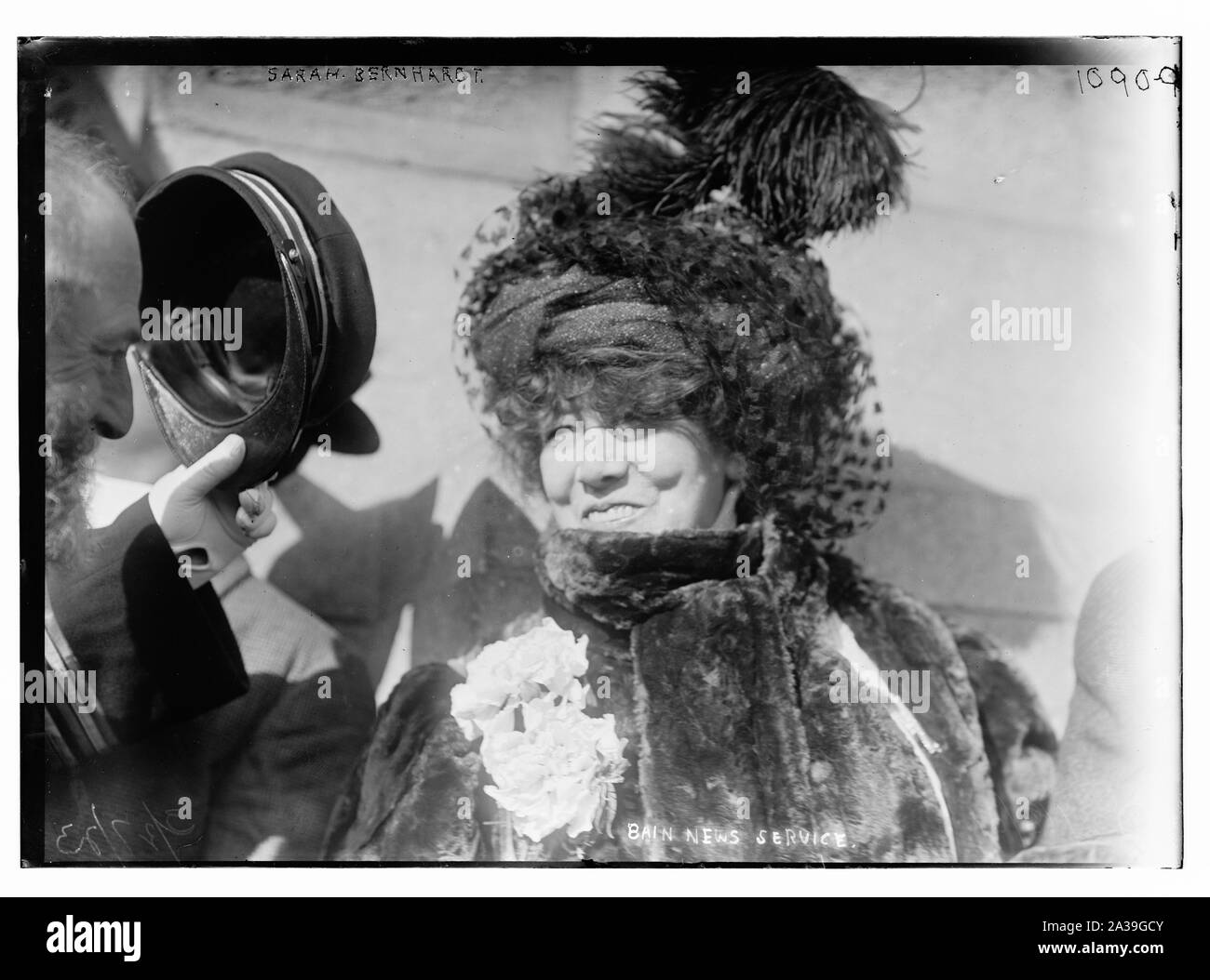 Sarah Bernhart Stockfoto