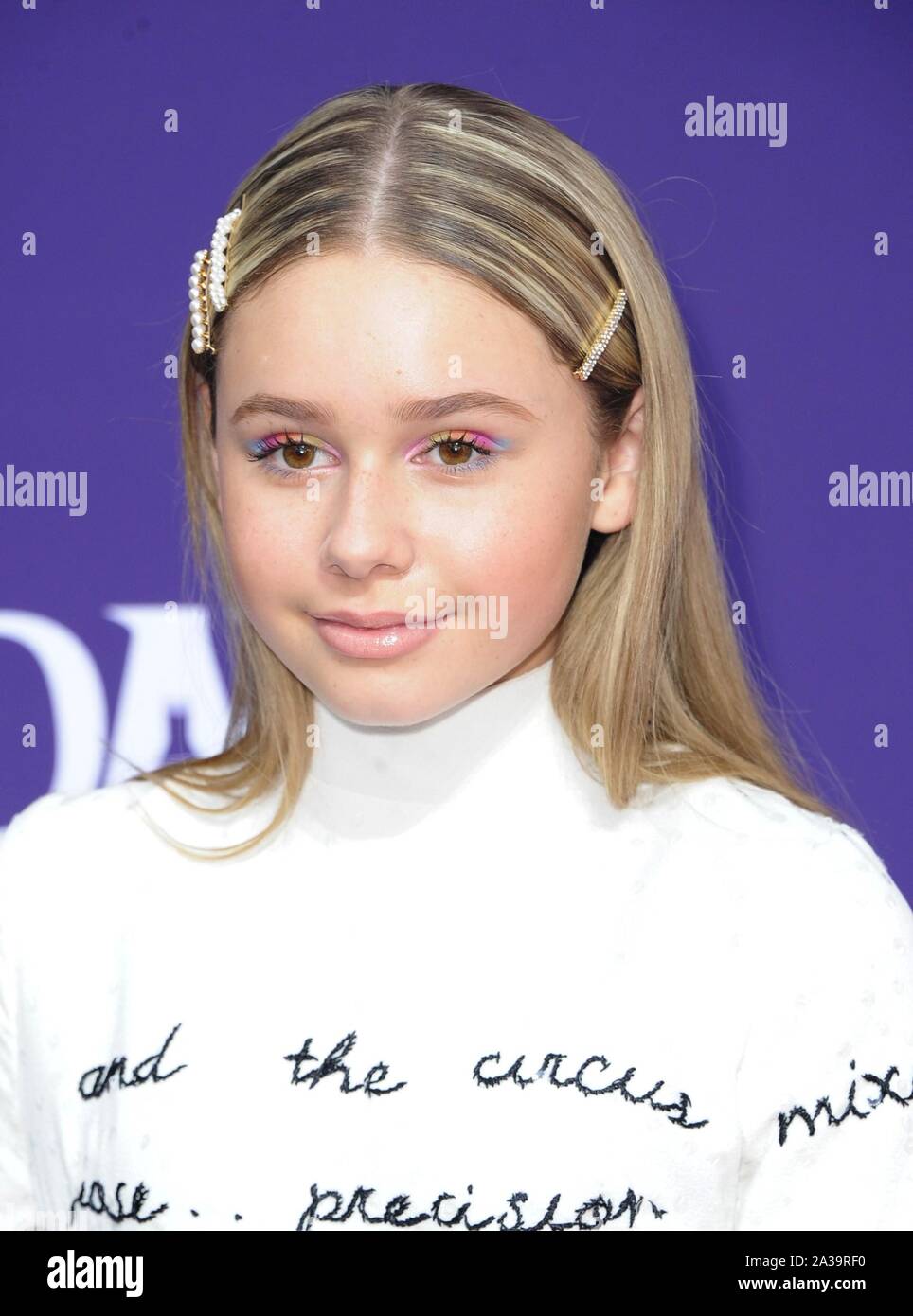 Los Angeles, CA. 6. Okt, 2019. Ruby Rose Turner bei der Ankunft für DIE ADDAMS FAMILY Premiere, Westfield Century City, Los Angeles, CA Oktober 6, 2019. Credit: Elizabeth Goodenough/Everett Collection/Alamy leben Nachrichten Stockfoto