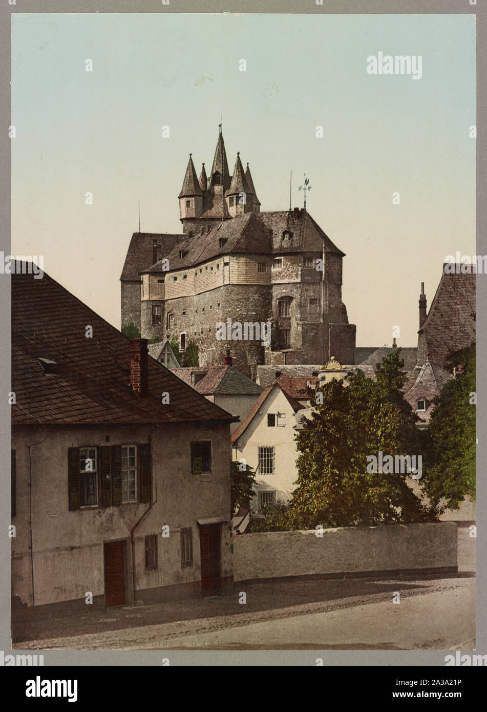 Schloss Diez A.D. Lanh Stockfoto