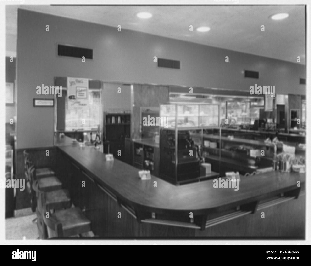 Schrafft's, 49th St und 6. Ave. Stockfoto