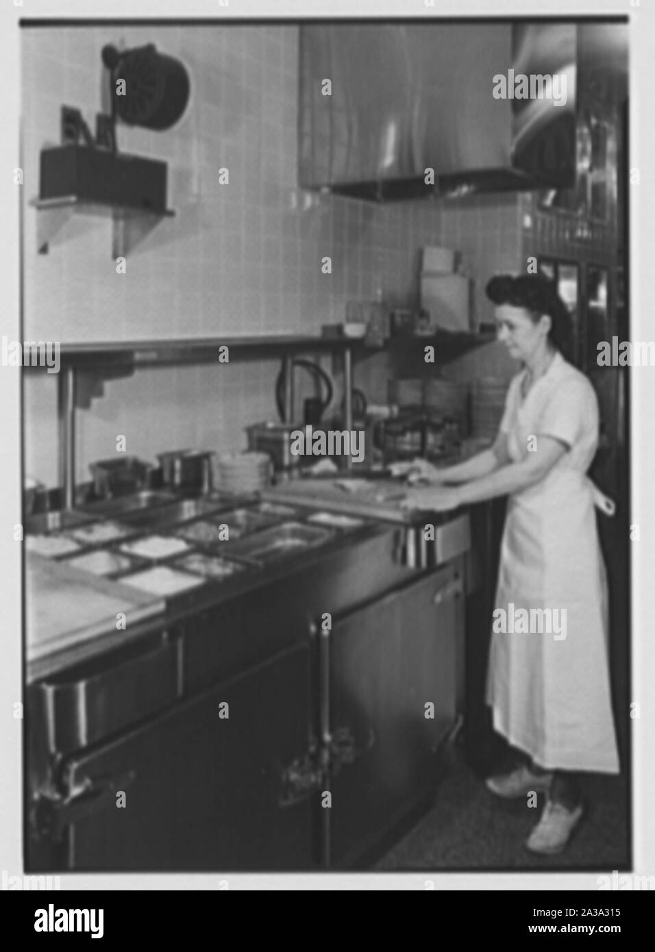 Schrafft's, Esso Building, Rockefeller Center, New York. Stockfoto