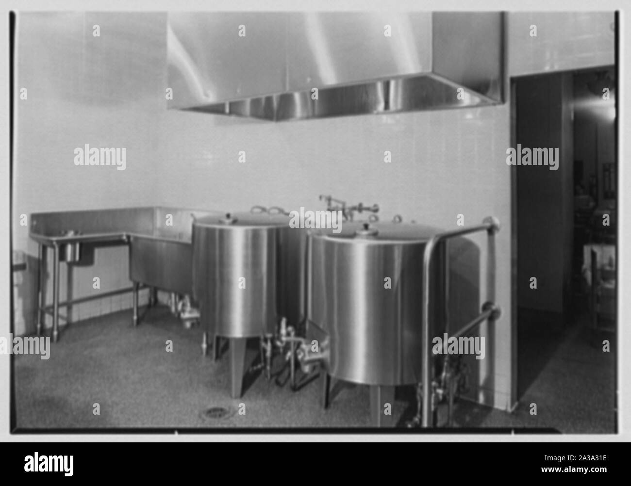 Schrafft's, Esso Building, Rockefeller Center, New York. Stockfoto