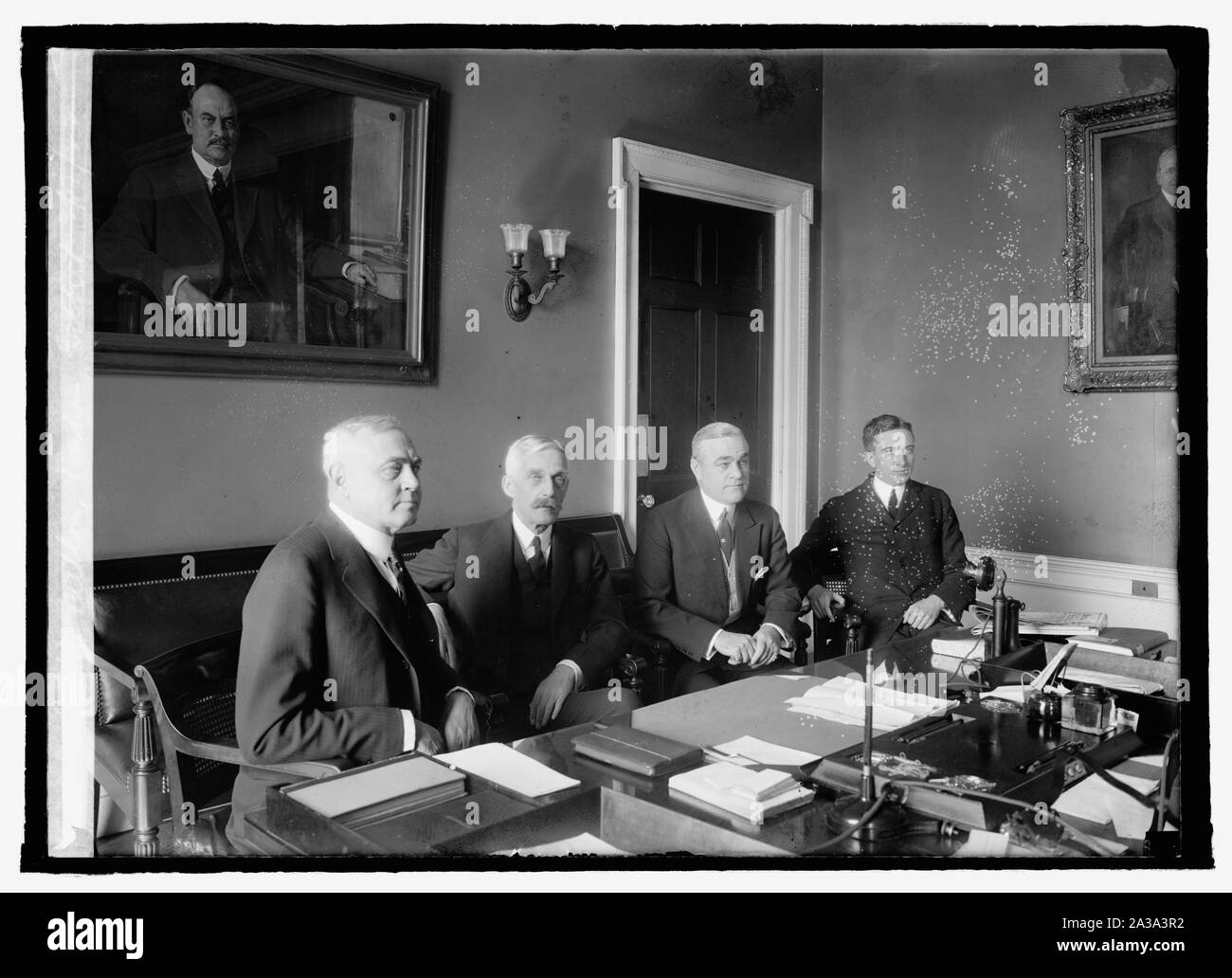 Scobey, Mellon, Bäcker, Gilbert, 3/17/22. Stockfoto