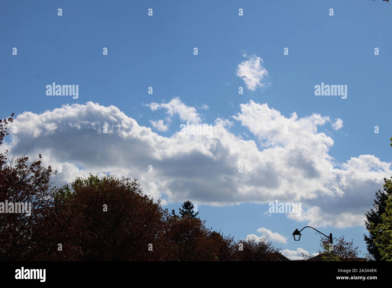 Frühling Wolken in Bewegung - Teil 2 Stockfoto