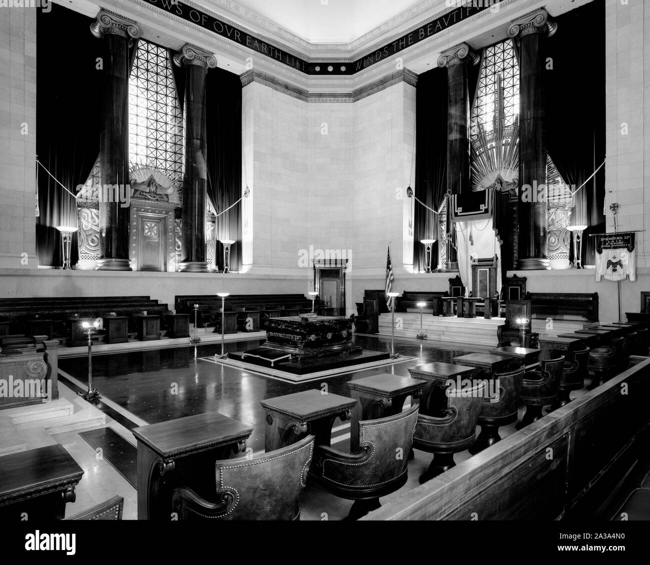 Scottish Rite Masonic Temple in Washington, D.C Stockfoto