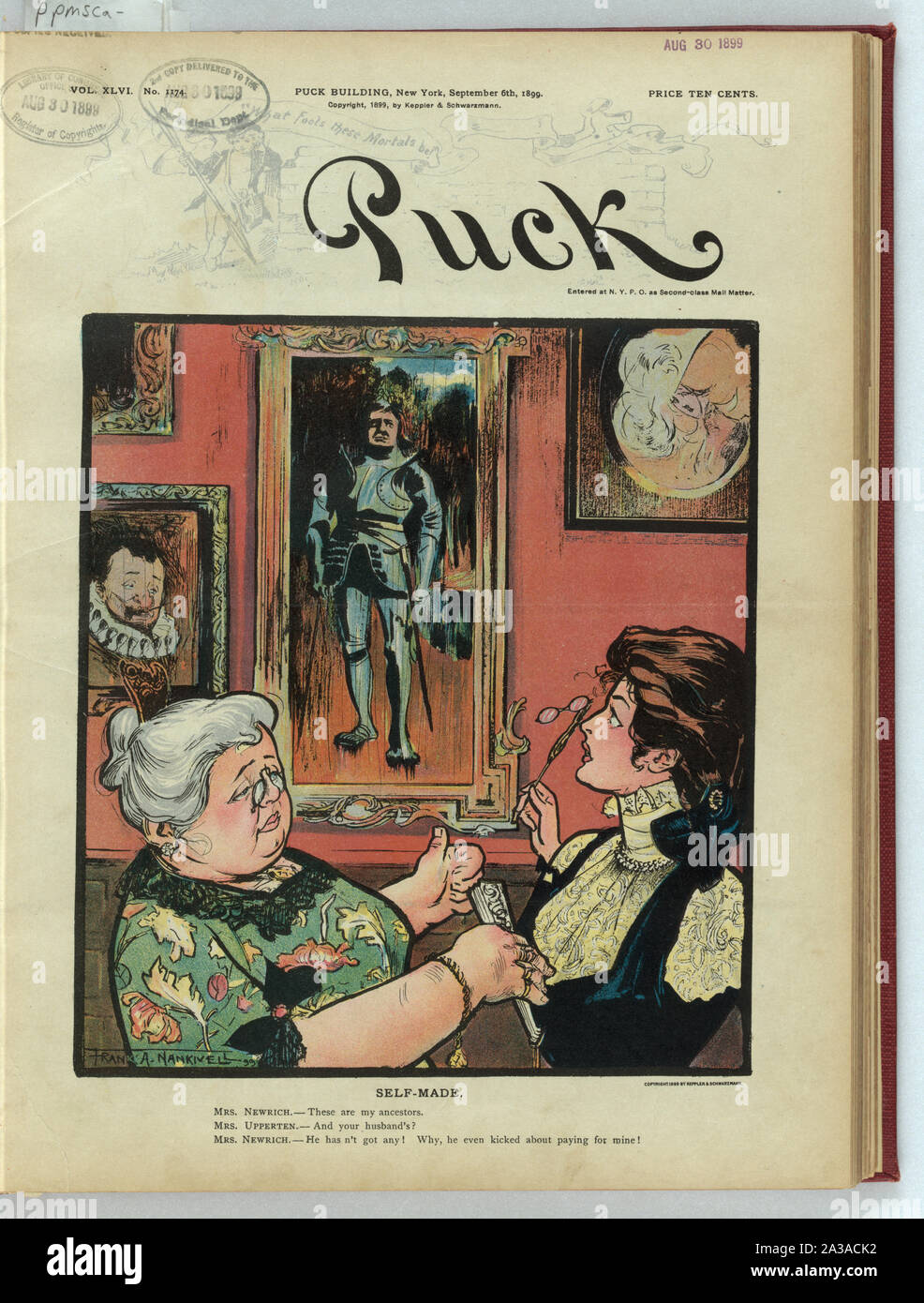 Self-made / Frank A. Nankivell' 99. Stockfoto