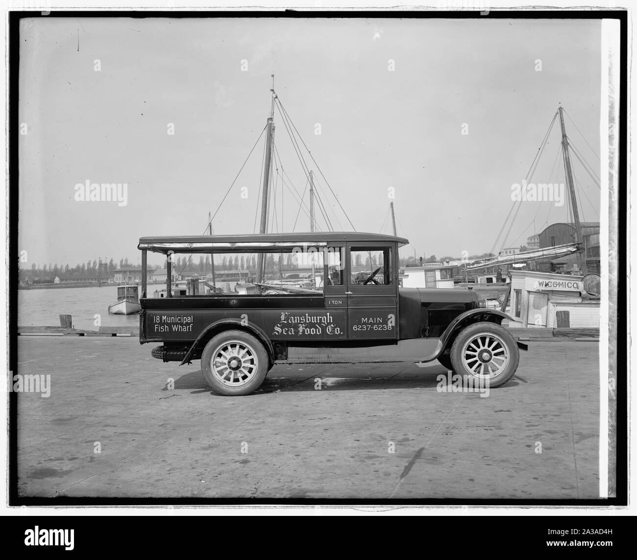 Semmes Motor Co Lansburgh Sea Food Truck, [1926] Stockfoto