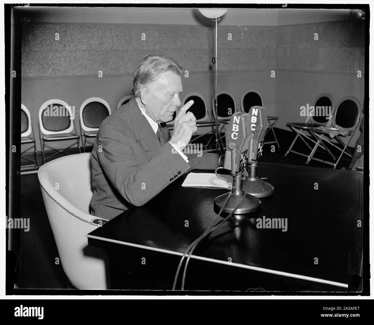 Senator William Borah Stockfoto