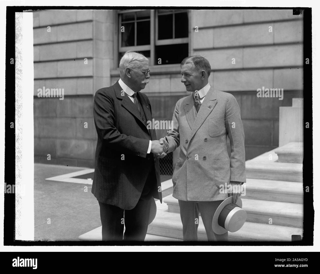 Senator F.E. Warren & Dawes 82. Geburtstag 6/18/26 Stockfoto