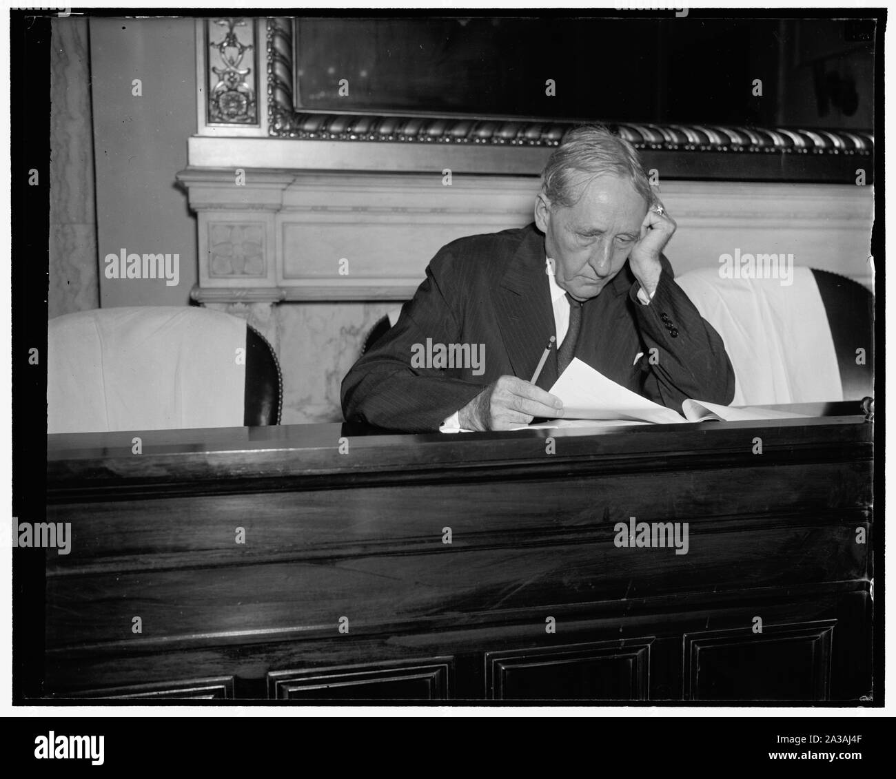 Senator von Utah. Washington, D.C., Aug 19. Eine neue informelle Snapshot von Senator William H. König von Utah Stockfoto