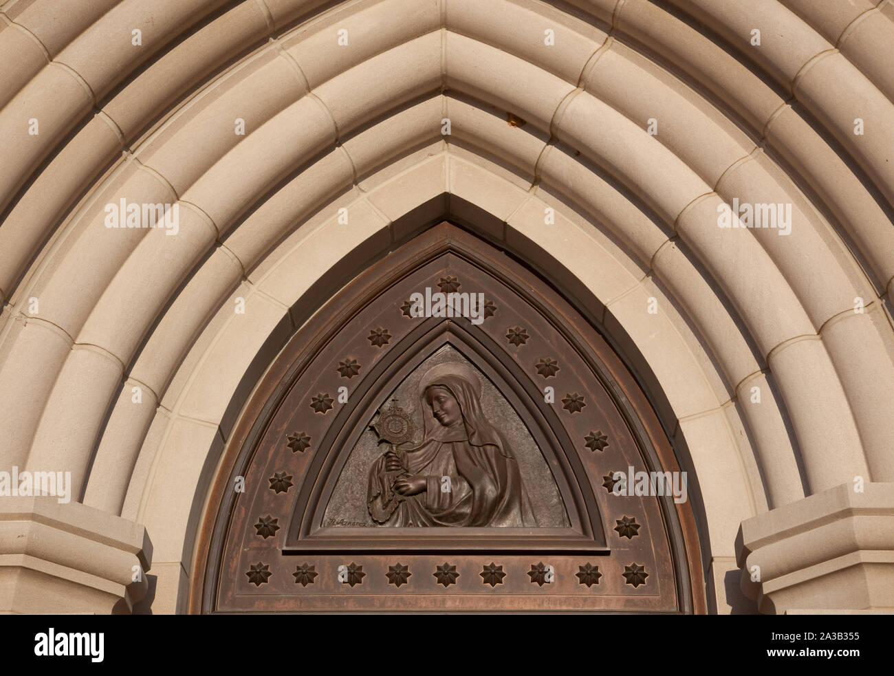 Schrein des Allerheiligsten Sakrament Unserer Lieben Frau von den Engeln Kloster, Hanceville, Alabama Stockfoto