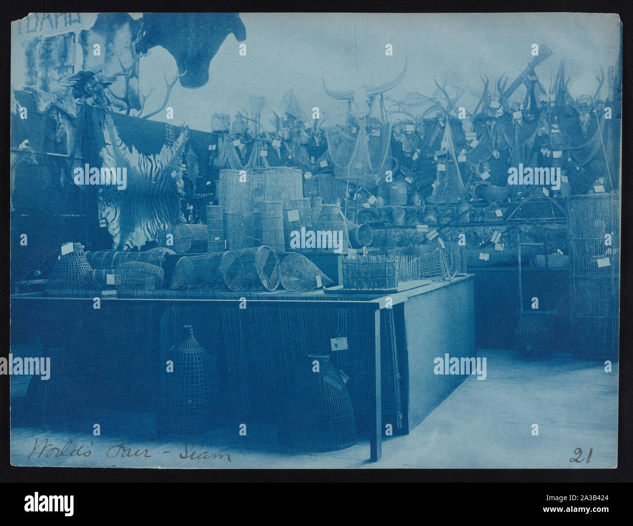 Siam Exponat auf der Weltausstellung in St. Louis, Missouri Stockfoto