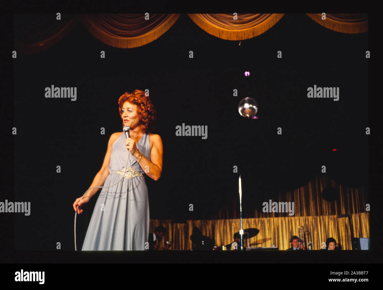 Sängerin Vicky Stuart, Granit, Kerhonkson, New York Stockfoto
