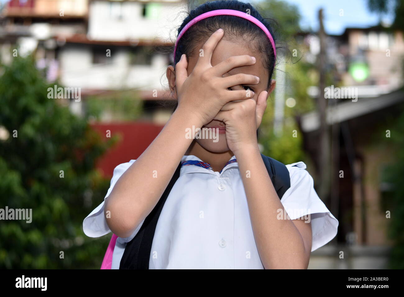 In dem Bestreben, Diverse Student Jugendlicher Schule Mädchen Stockfoto